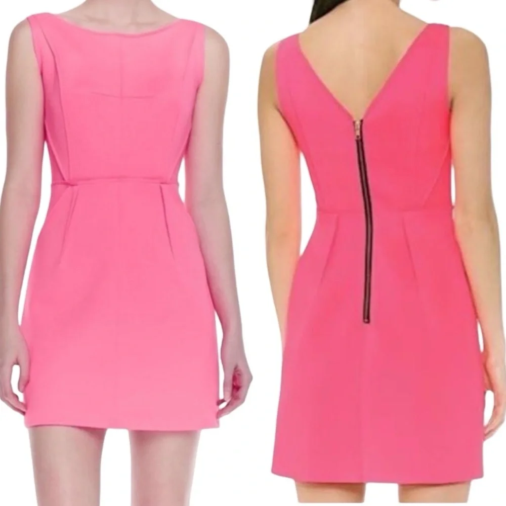 Stains Milly Hot Pink Cocktail Party Dress 4‎